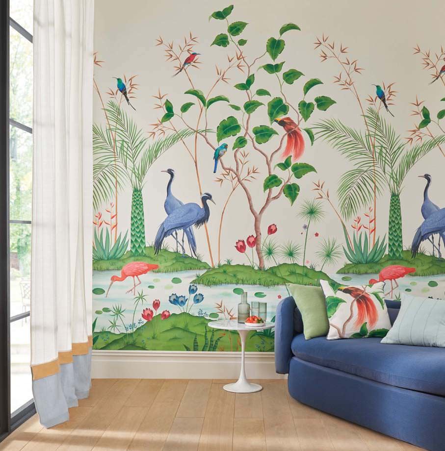 8 Ideas para decorar tus paredes con papel pintado